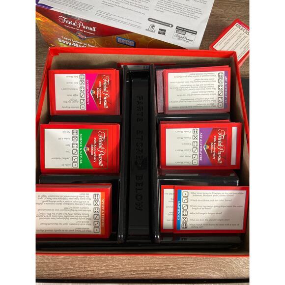 Trivial Pursuit 25th Anniversary Edition Board Game by Hasbro - Picture 3 of 9